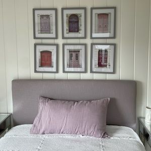 Serena & Lily Positano KING shams, in Lavender